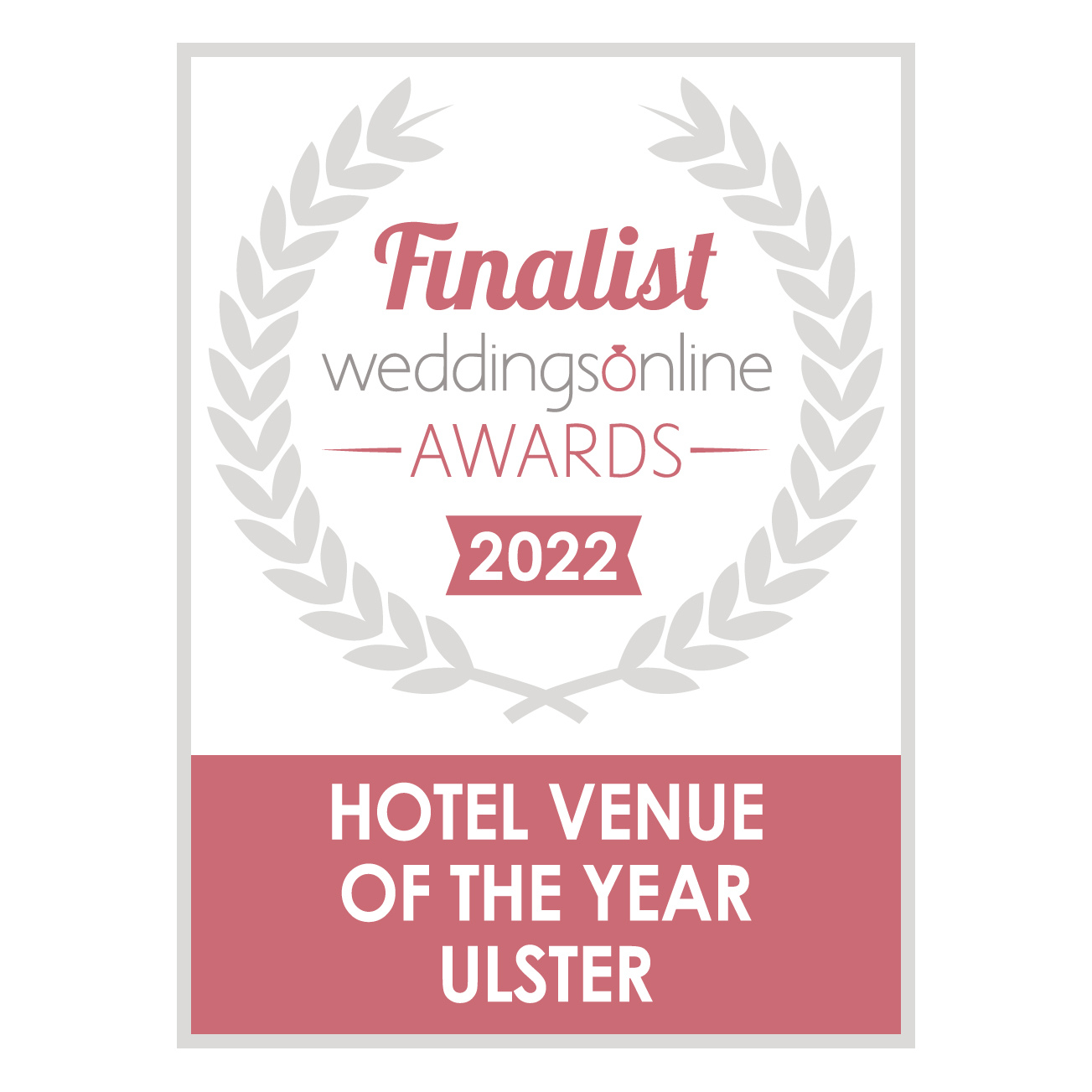 WO Hotel Venue of the Year - Ulster, finalist